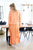 Orange Satin Skirt
