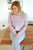 VILA JOY Lourdes Lilac Sweater